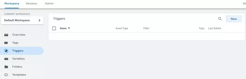 Adding a trigger on Google tag manager