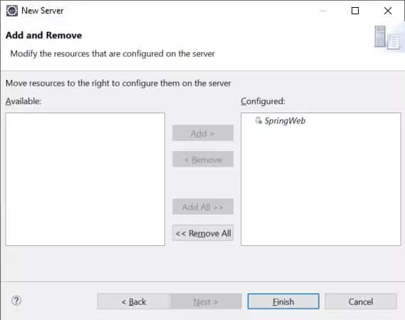 Figure 13: Select the project to deploy
