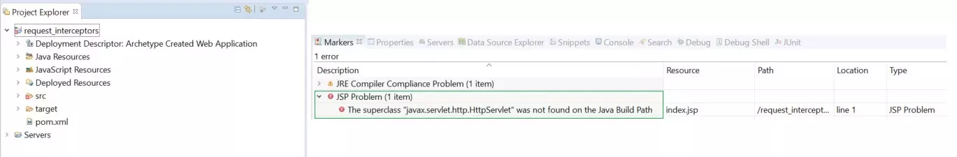Figure : Fix maven project errors
