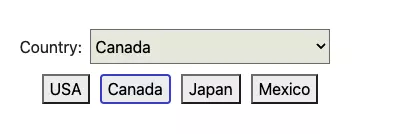 Figure 1: Set selected option of a react controlled select